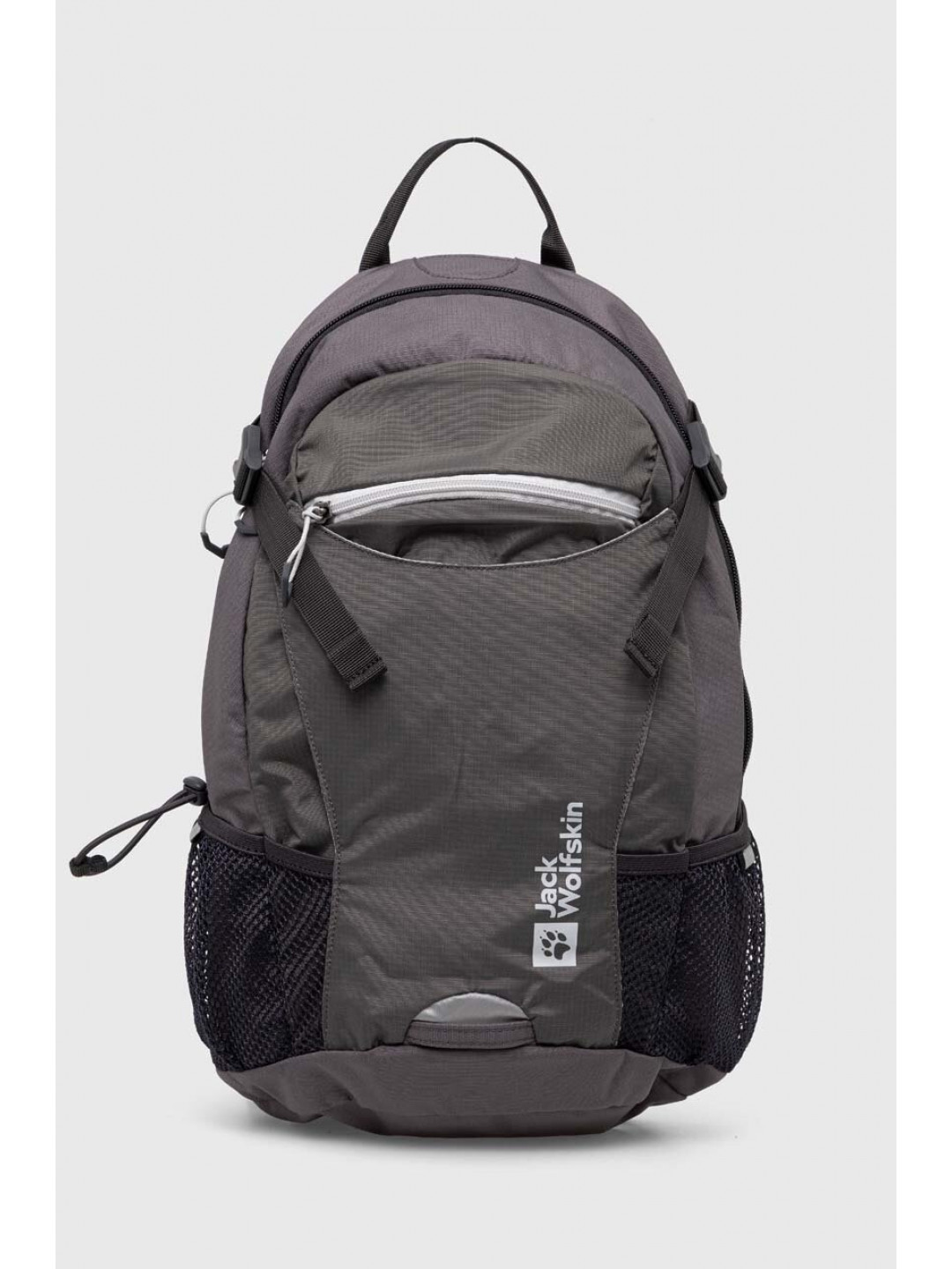 Batoh Jack Wolfskin Velocity 12 šedá barva velký s potiskem 2010303